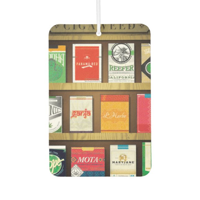 Désodorisant Pour Voiture Cigaweed (Devant)