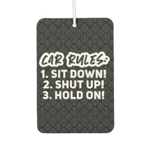 Désodorisant Pour Voiture Citations de Funny Girl voiture noire