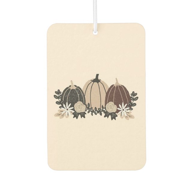 Désodorisant Pour Voiture Citrouille (Devant)