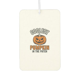 Désodorisant Pour Voiture Citrouille la plus cool du patch vintage Halloween
