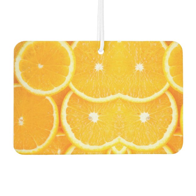 Désodorisant Pour Voiture Citrus orange citron (Devant)