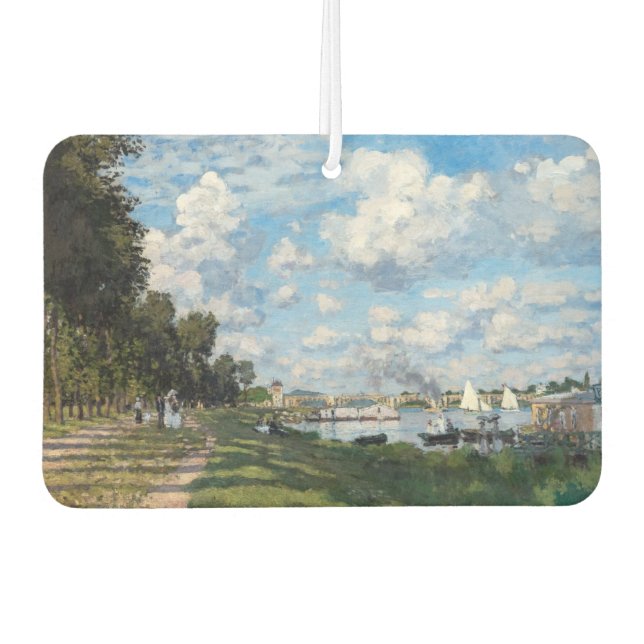 Désodorisant Pour Voiture Claude Monet - Le Bassin d'Argenteuil (Devant)