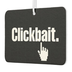 Désodorisant Pour Voiture Clickbait.