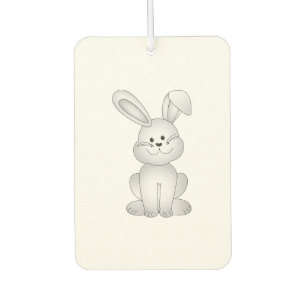 Désodorisant Pour Voiture Clipart blanc de lapin