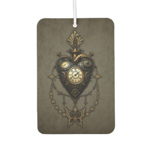 Désodorisant Pour Voiture Cœur steampunk,
