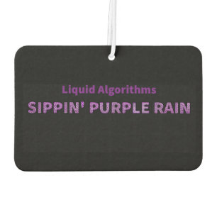 Désodorisant Pour Voiture Collection de pluies violettes de Sippin Air Fresh