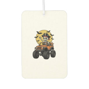 Désodorisant Pour Voiture Conception de camion monstre squelette pirate Hall