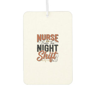 Désodorisant Pour Voiture Conception de chemise de nuit de garde d'infirmièr