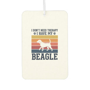 Désodorisant Pour Voiture Conception de chemise de thérapie pour chien Beagl