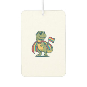 Désodorisant Pour Voiture Conception de chemise vectorielle de dinosaure de