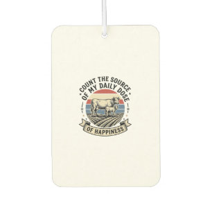 Désodorisant Pour Voiture Conception de chemise vectorielle de ferme vintage