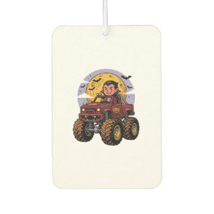 Désodorisant Pour Voiture Conception de T-shirt Halloween de camion monstre 