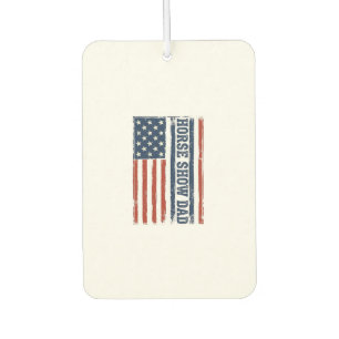 Désodorisant Pour Voiture Conception de T-shirt vintage avec drapeau américa