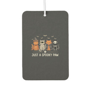 Désodorisant Pour Voiture Conception de vecteur de costume de chat Halloween