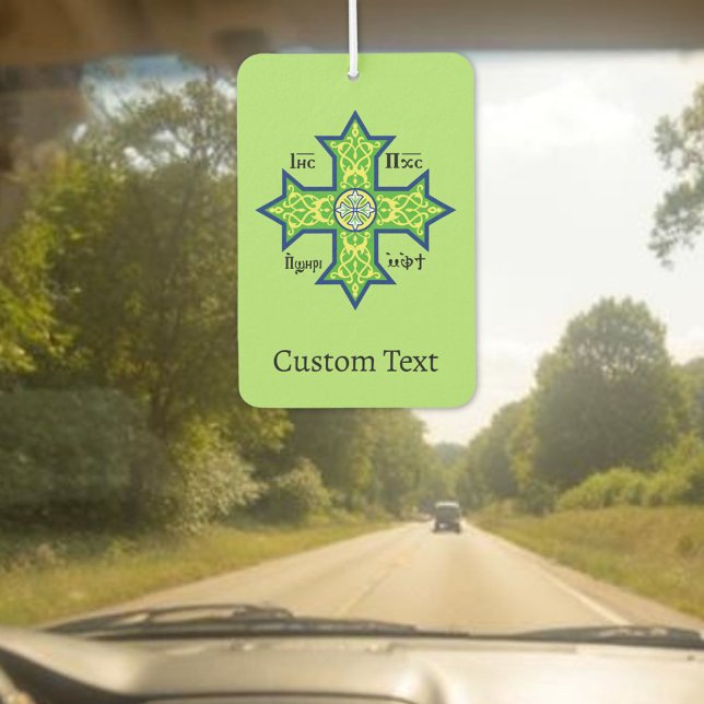 Désodorisant Pour Voiture Coptic Cross (Créateur téléchargé)