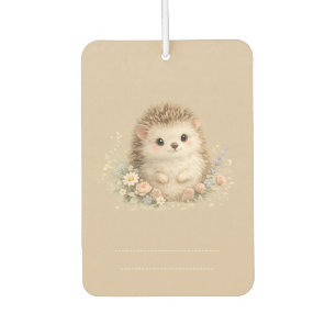 Désodorisant Pour Voiture Cottage Floral Kawaii Maison Hérisson