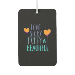 Désodorisant Pour Voiture Couple Gift Love Histoire Est Belle