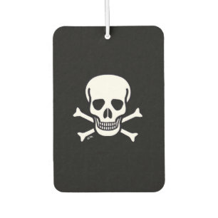 Désodorisant Pour Voiture Crâne n Bones noir voiture air freshener