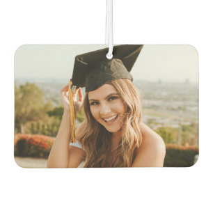 Désodorisant Pour Voiture Créez Votre Propre Photo de Diplômé Personnalisée