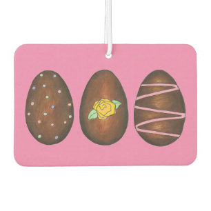 Désodorisant Pour Voiture Crème au chocolat Oeuf de Pâques Candy Oeufs