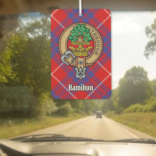 Désodorisant pour voiture Crête du clan Hamilton s