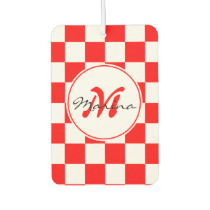 Désodorisant Pour Voiture Croatie   Hrvatska   Nom Monogramme