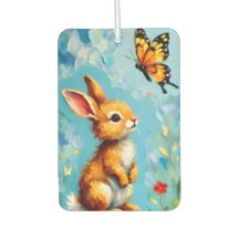 Curious Rabbit and the Butterfly