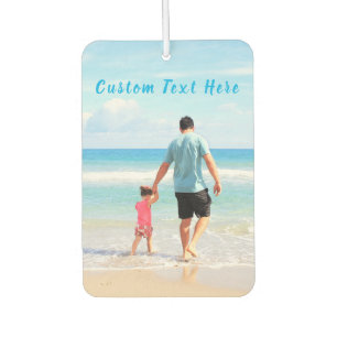 Désodorisant Pour Voiture Custom Photo Text Air Freshener Your Family Photos