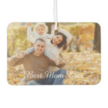 Customizable Photo & Text 'Best Mom Ever' Keepsake