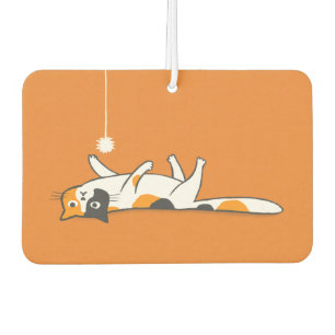 Désodorisant Pour Voiture Cute Funny Calico Voiture de chat Air Freshener