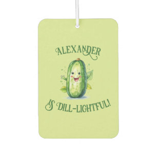 Désodorisant Pour Voiture Cute Green Cartoon Pickle