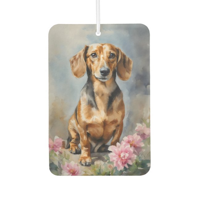 Désodorisant Pour Voiture Dachshund Artsy (Devant)