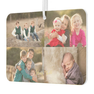 Désodorisant Pour Voiture Décor Auto personnalisé Famille Enfants Bébé 8 Pho