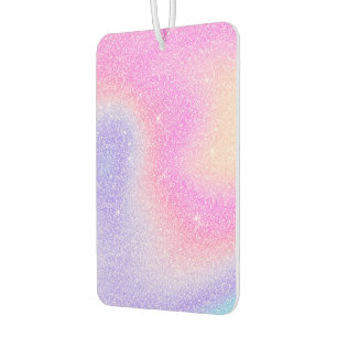 Désodorisant Pour Voiture Dégradé Élégant Paillettes Tourbillon Holographiqu