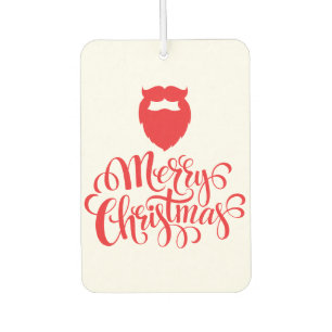 Désodorisant Pour Voiture Design de Noël Barbe Père Noël