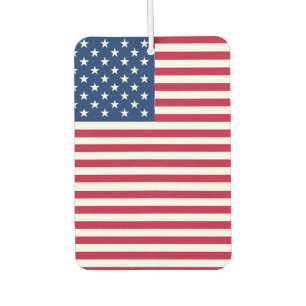 Désodorisant Pour Voiture Dessin de fierté du drapeau américain USA