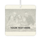 Détecteur d'air de voiture photo personnalisé | Vo