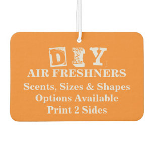 Désodorisant Pour Voiture do-it-yourself (Options de pente et de forme) -