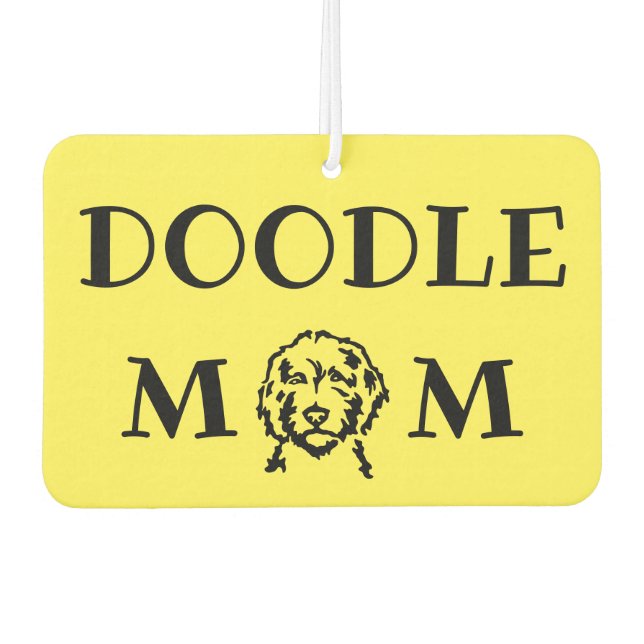 Désodorisant Pour Voiture Doodle Maman Voiture Air Freshener (Devant)