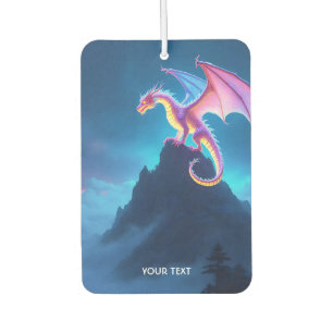 Désodorisant Pour Voiture Dragon Fantastique Mignon Enveloppé de Brume