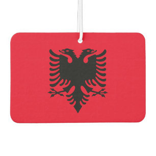 Désodorisant Pour Voiture Drapeau albanais