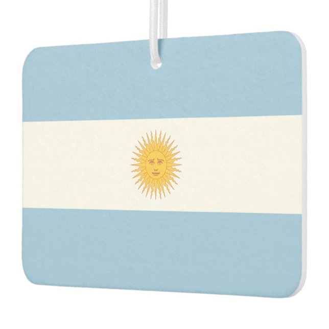 Désodorisant Pour Voiture Drapeau Argentine (Gauche)