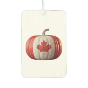 Désodorisant Pour Voiture Drapeau canadien Citrouille Feuille d'érable Actio
