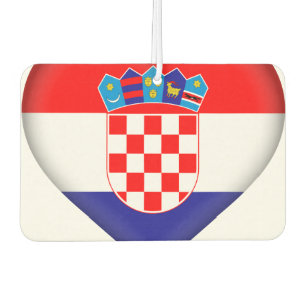 Désodorisant Pour Voiture Drapeau Croatie