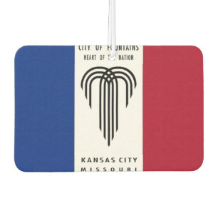 Désodorisant Pour Voiture Drapeau de Kansas
