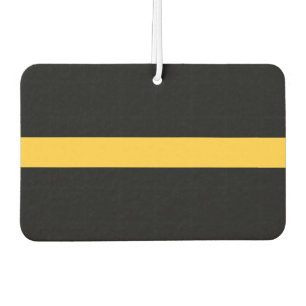Désodorisant Pour Voiture Drapeau de la ligne d'or mince