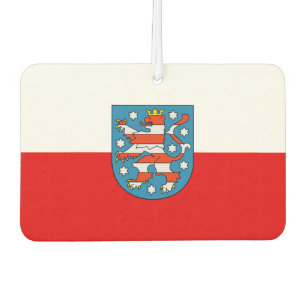 Désodorisant Pour Voiture Drapeau de la souris de Thuringe