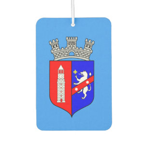 Désodorisant Pour Voiture Drapeau de Tirana, Élastique à cheveux d'Albanie