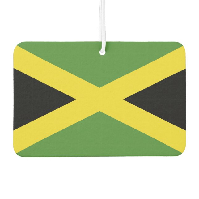 Désodorisant Pour Voiture Drapeau jamaïcain (Devant)