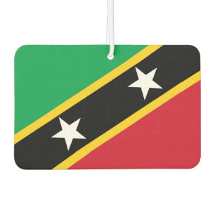 Désodorisant Pour Voiture Drapeau kittien ou névisien